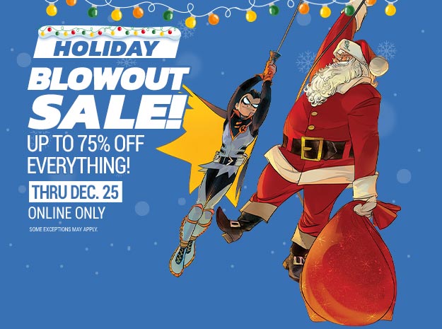 Blowout Sale! Up to 75% off everything