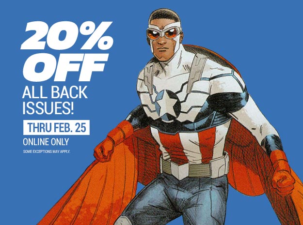 Up to 20% off all back issues