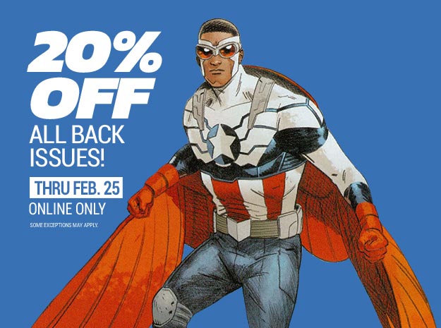 Up to 20% off all back issues